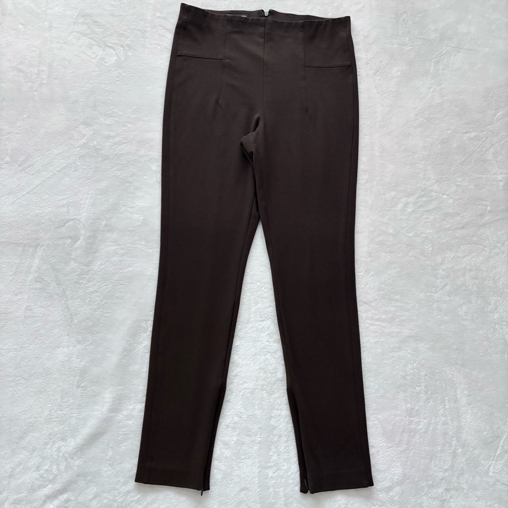 INC International Concepts High Rise Slim Zippered Leg Pants--8